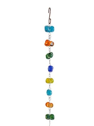 6 Ft Art Glass Rain Chain