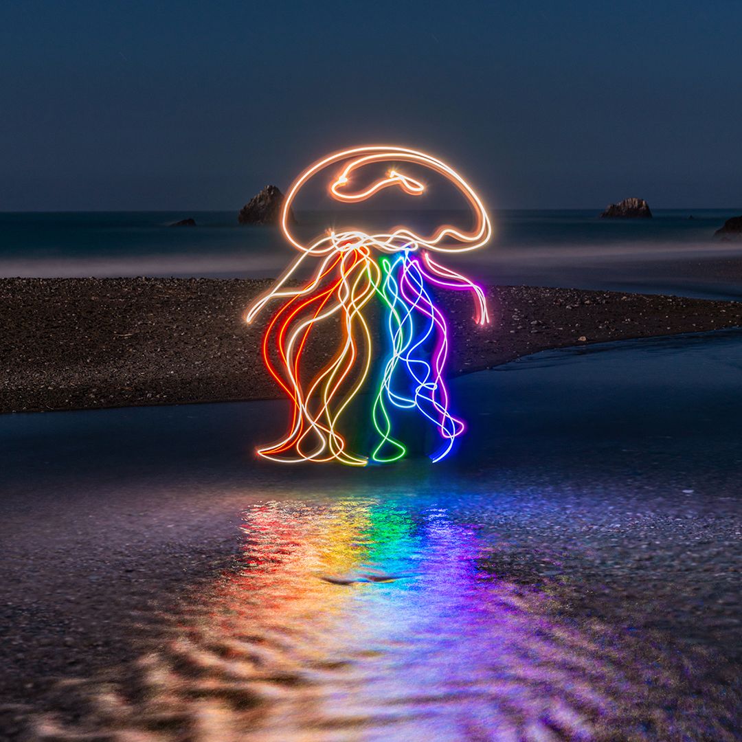 The Night-Writer is a light that's shaped like a pen instead of a flashlight and designed specifically for light painting