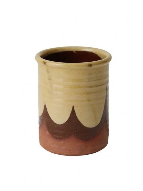 Rob Towler Utensil Holder, Cream/Terracotta