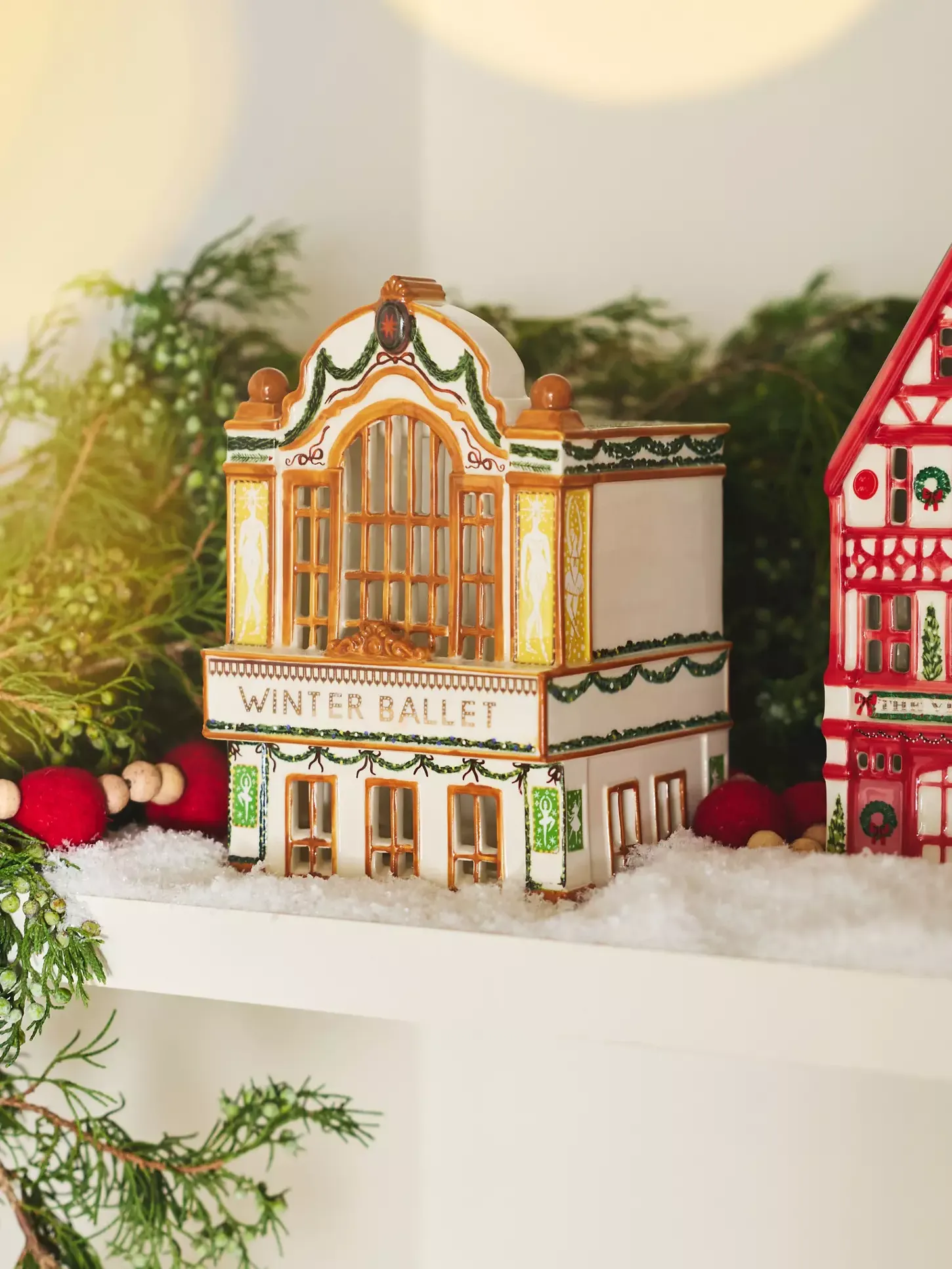 Anthropologie, Ceramic Holiday House