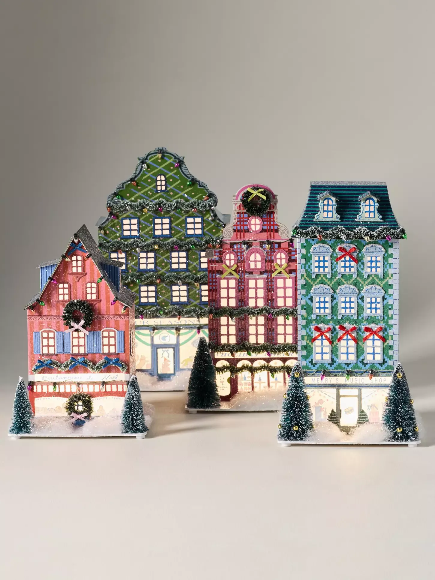 Anthropologie, Emily Taylor X Anthropologie Light-Up Holiday House