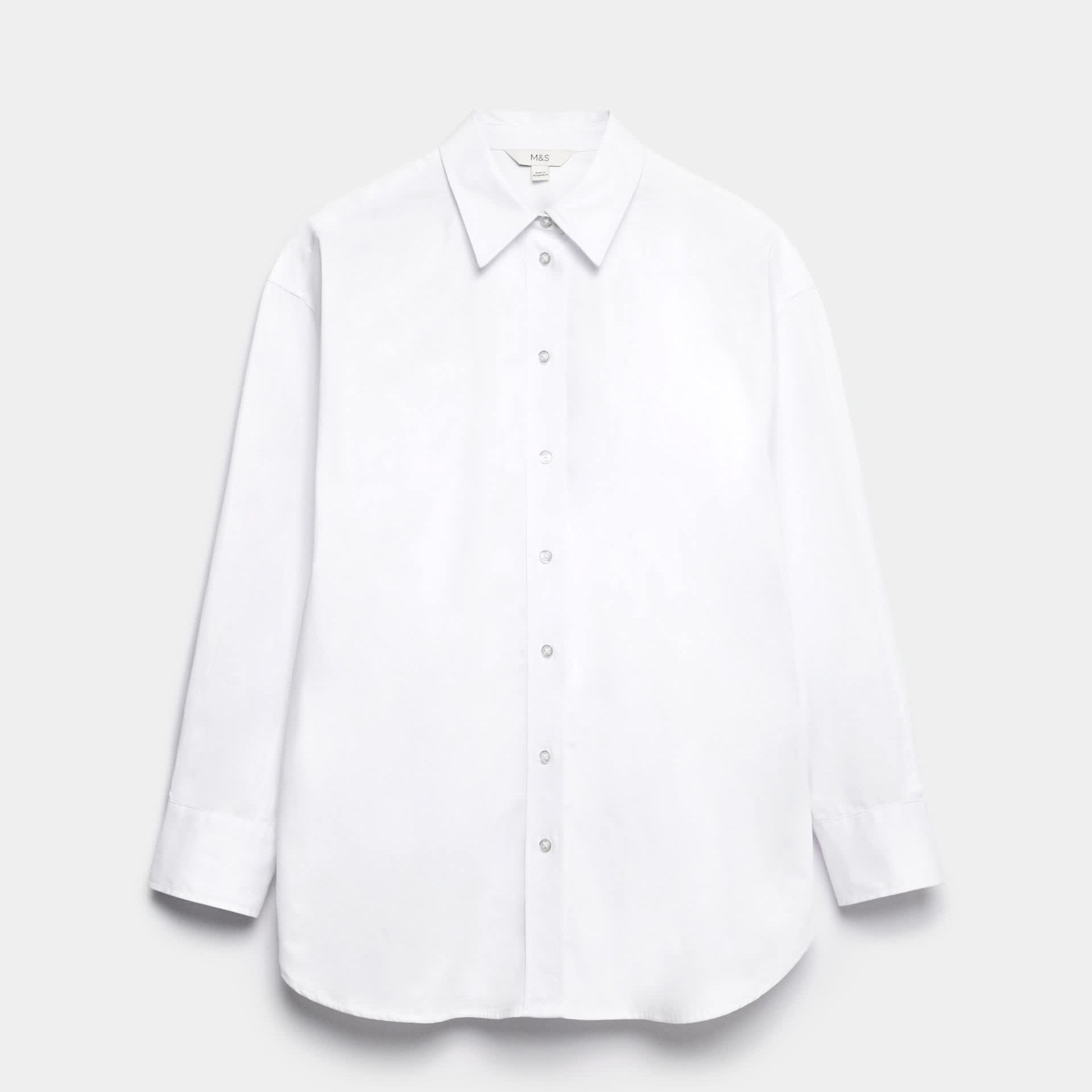 Pure Cotton Oversized Shirt