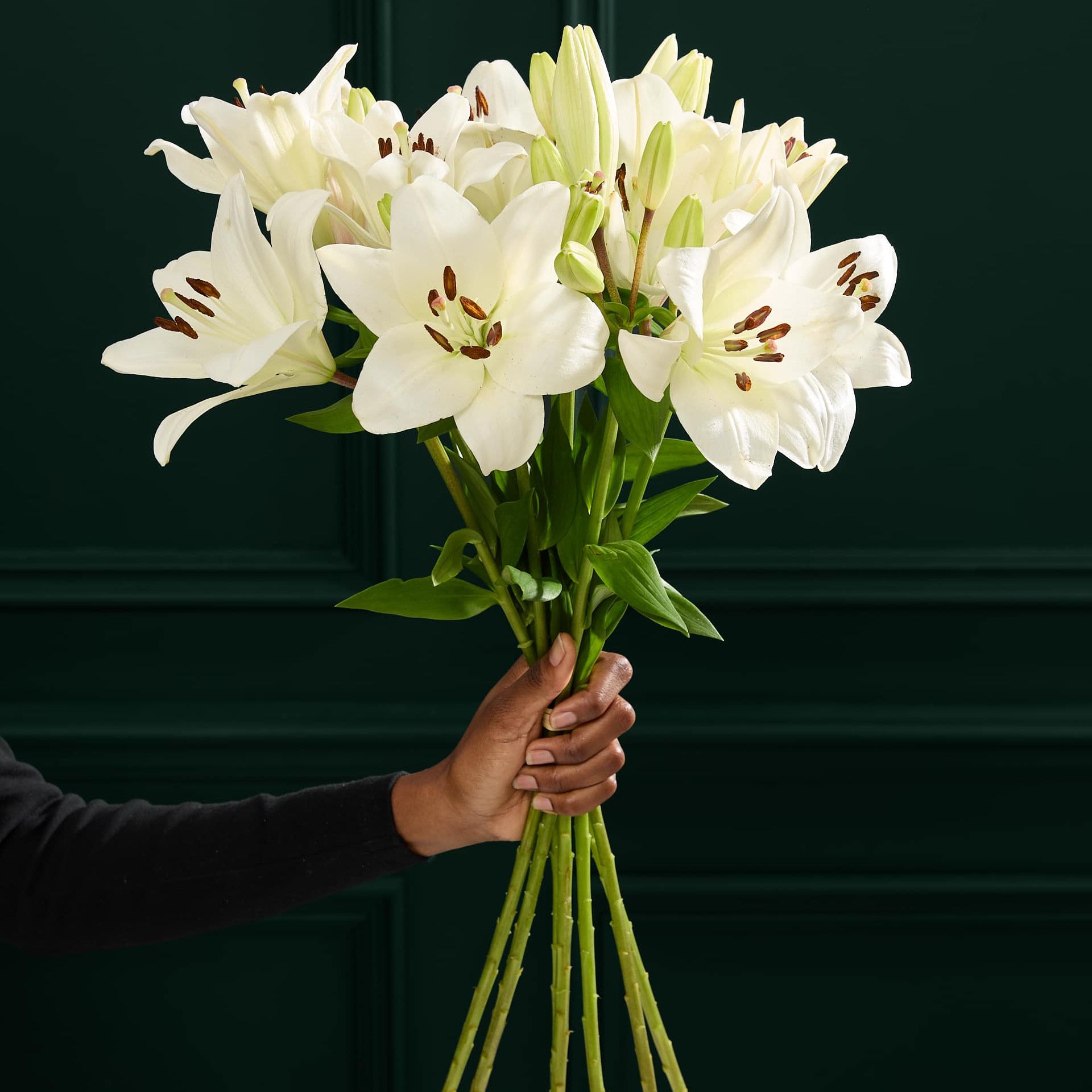 White Lily Letterbox Flowers