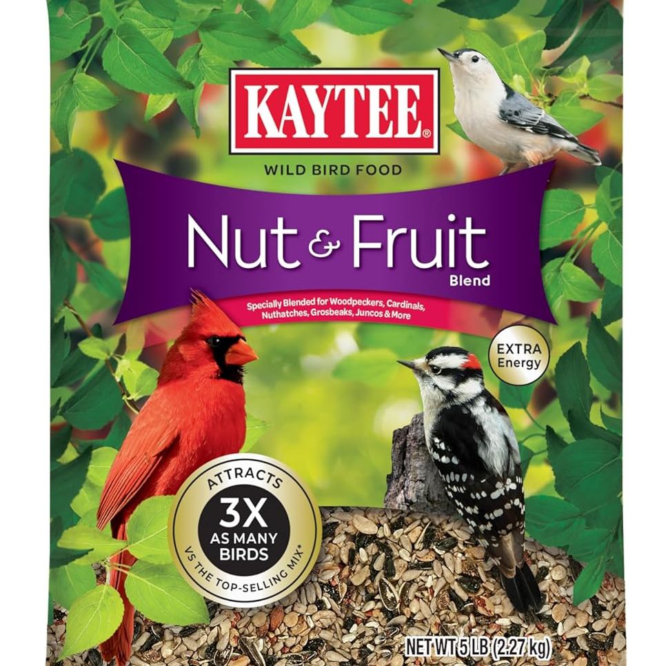 Kaytee Nut &amp;amp; Fruit Wild Bird Seed, 5 Lb