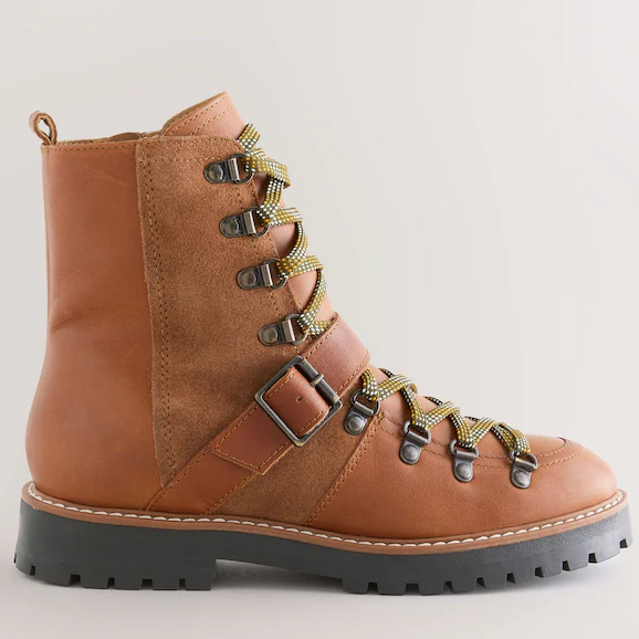Next, hiker style boots