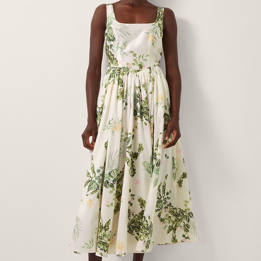 Sicily Fit and Flare Midi Dress
