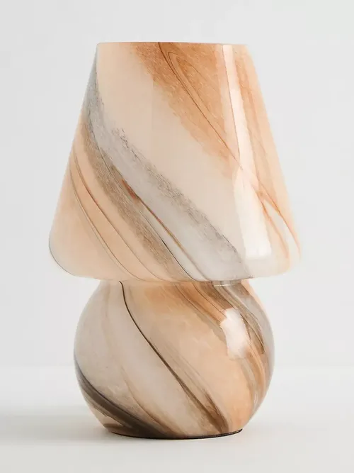 Lefkada Swirled Glass Table Lamp