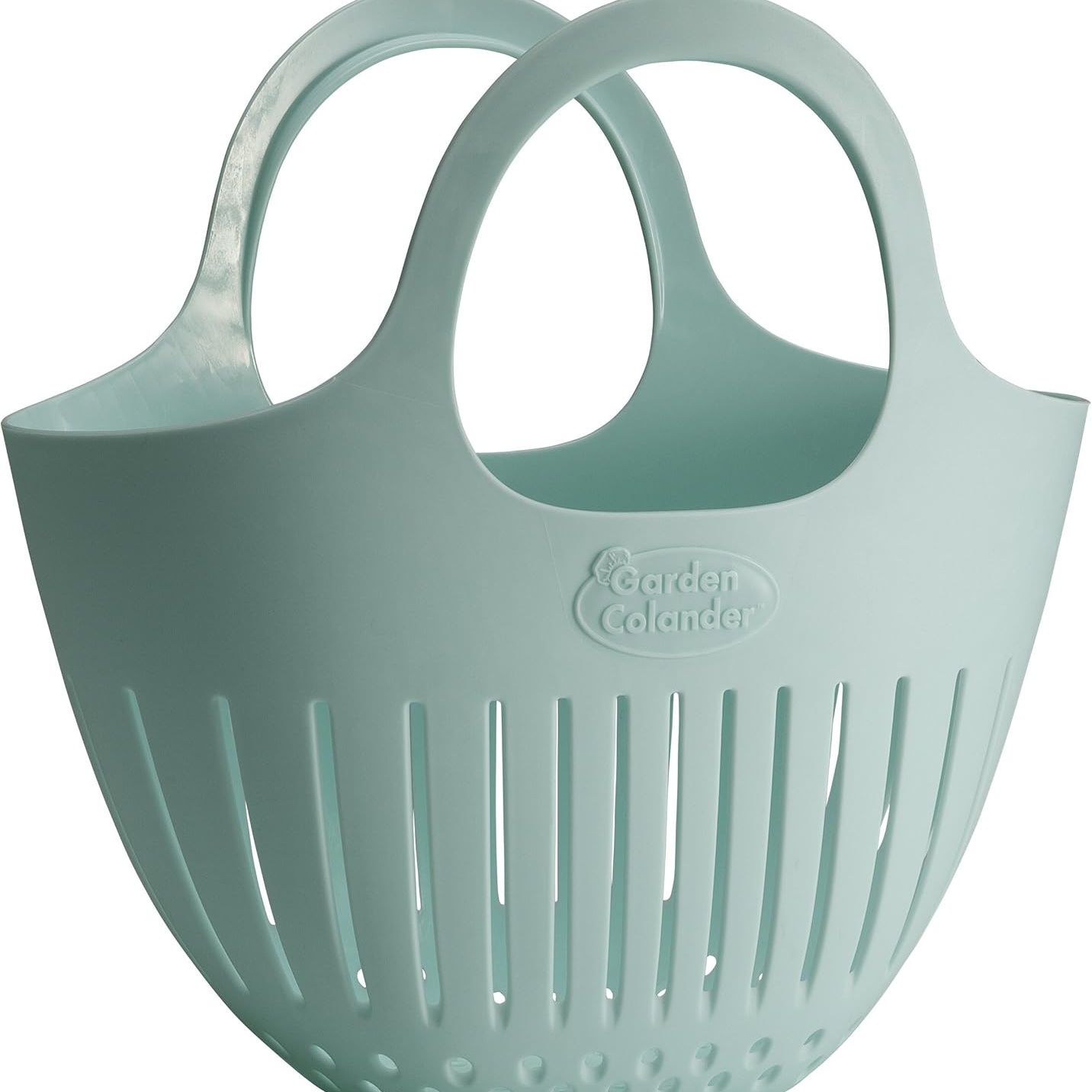 Hutzler Mini Colander Garden Basket, Small, Eggshell Blue