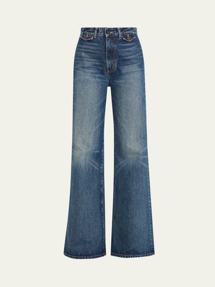 Edira High-Rise Wide-Leg Jeans