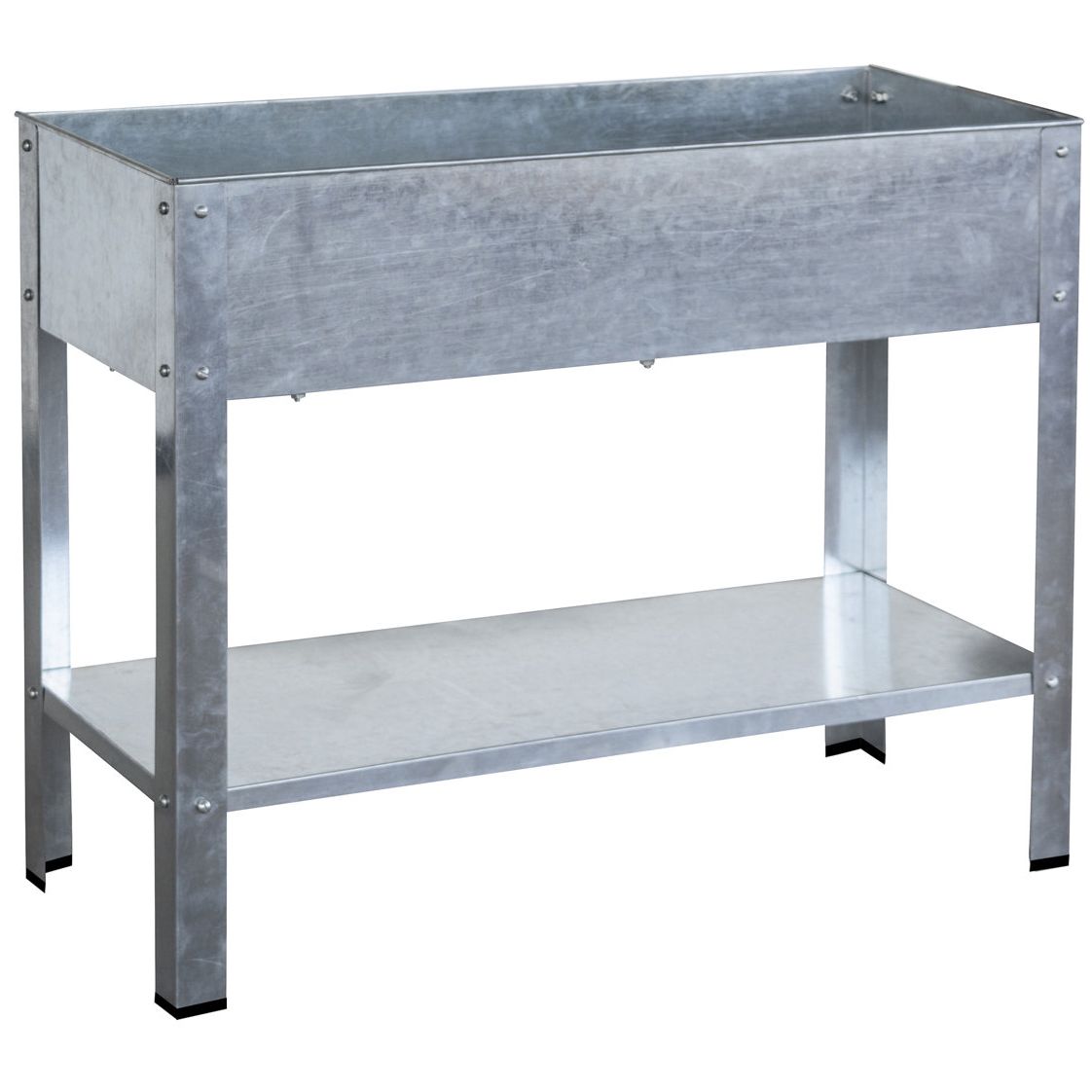 Arlmont &amp;amp; Co. Yadiel Metal Elevated Planter &amp;amp; Reviews | Wayfair