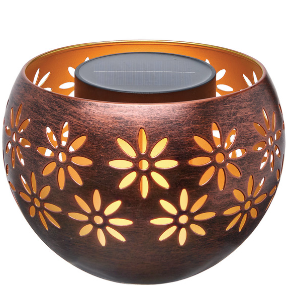 Belavi Bronze Solar Fire Bowl