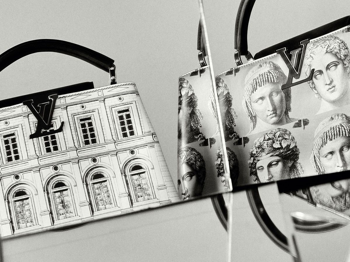 Louis Vuitton x Fornasetti bags are modern treasures | Wallpaper*