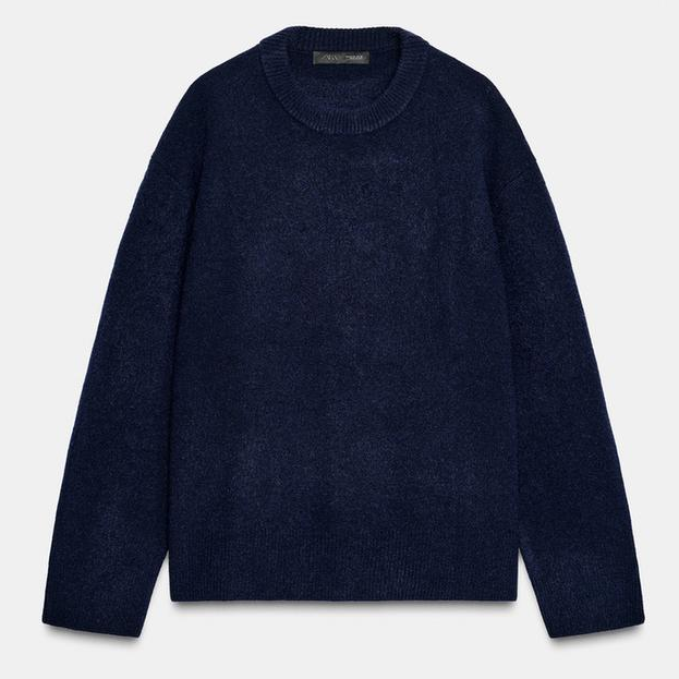 Zara, navy knit jumper