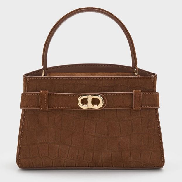 Charles &amp;amp; Keith Aubrielle Top Handle Bag