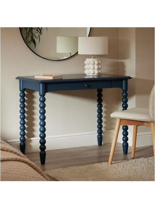 Habitat, Blaire Dressing Table - Navy