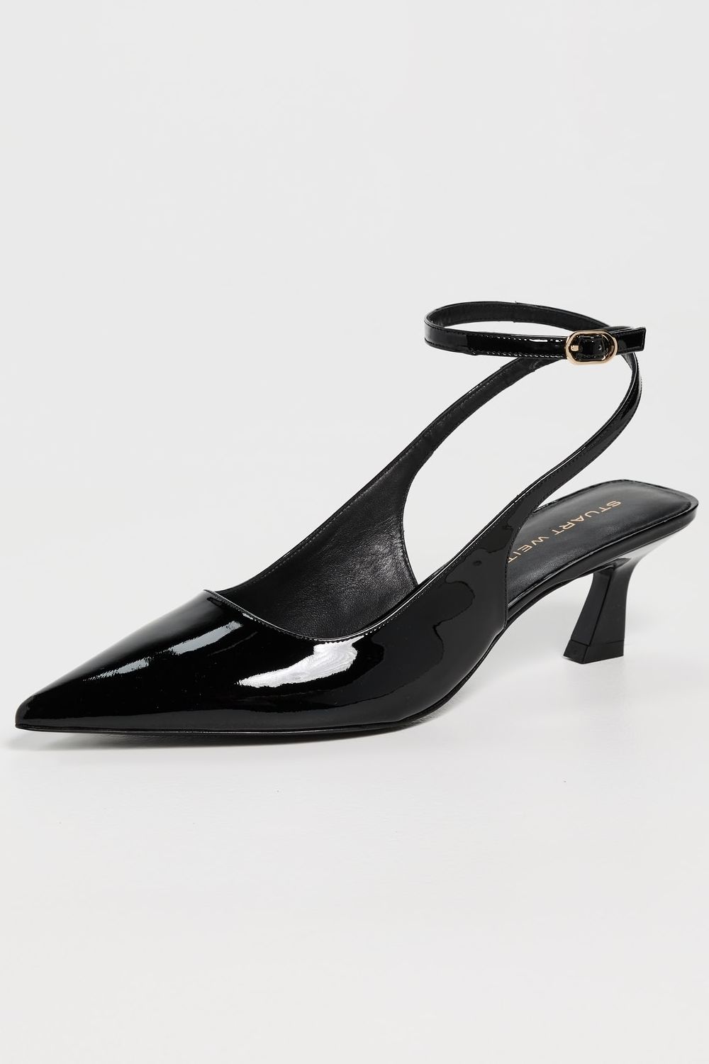 Stuart Weitzman patent heels