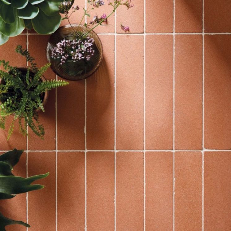 Ema terracotta brick tiles