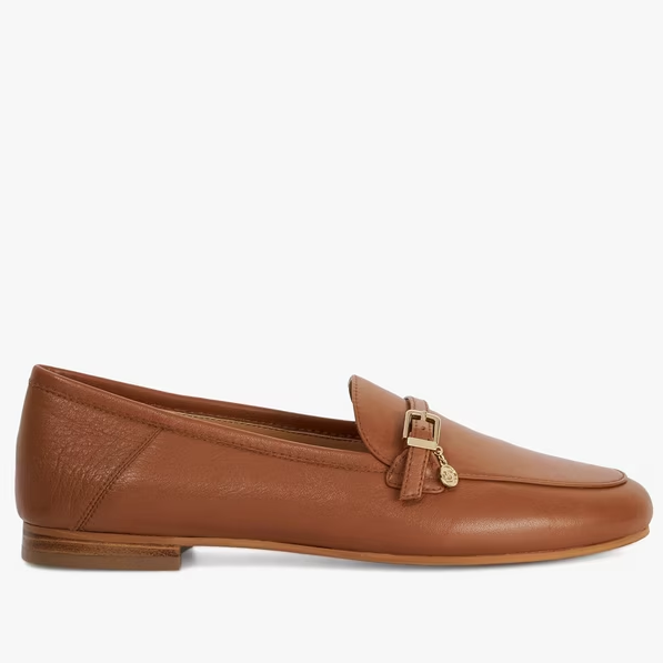 brown loafers