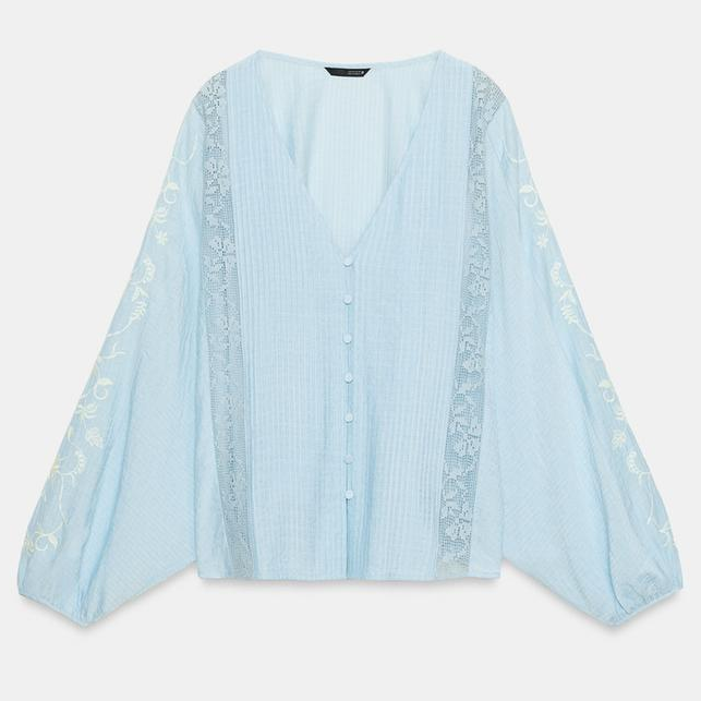 Zara, Blue Blouse