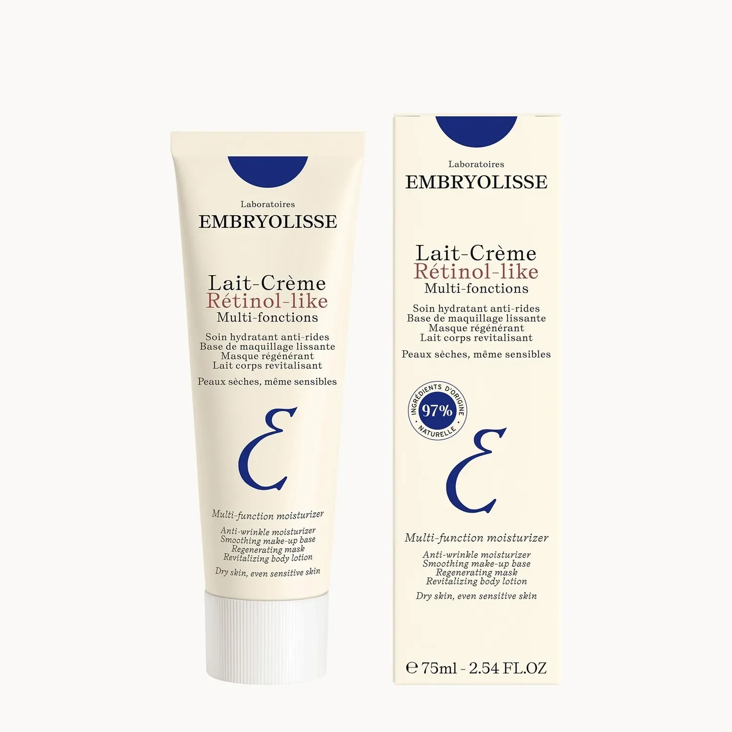 Embryolisse Exclusive Lait-Cr&egrave;me Retinol-Like Moisturiser 75ml