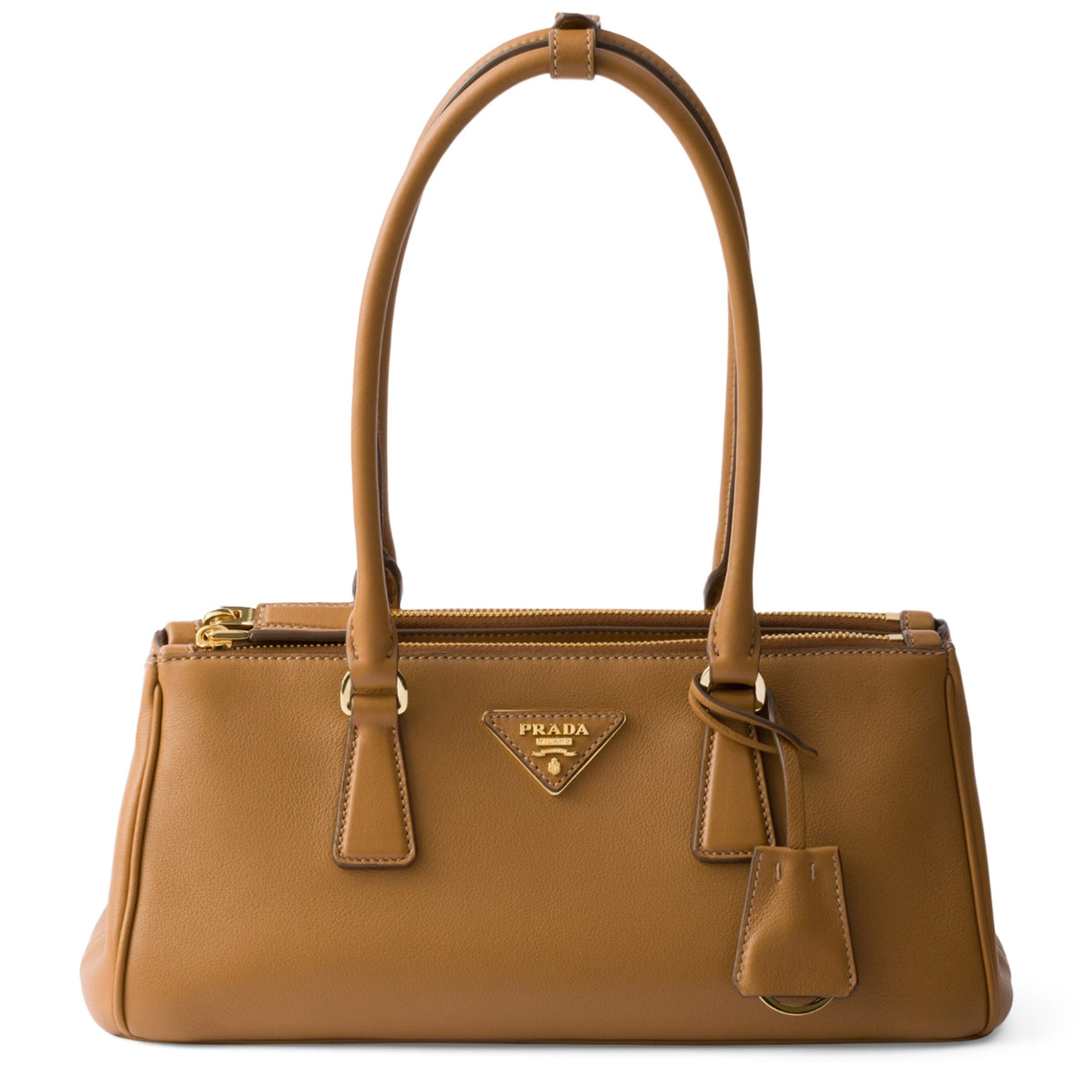 Prada Medium Leather Galleria Top-Handle Bag