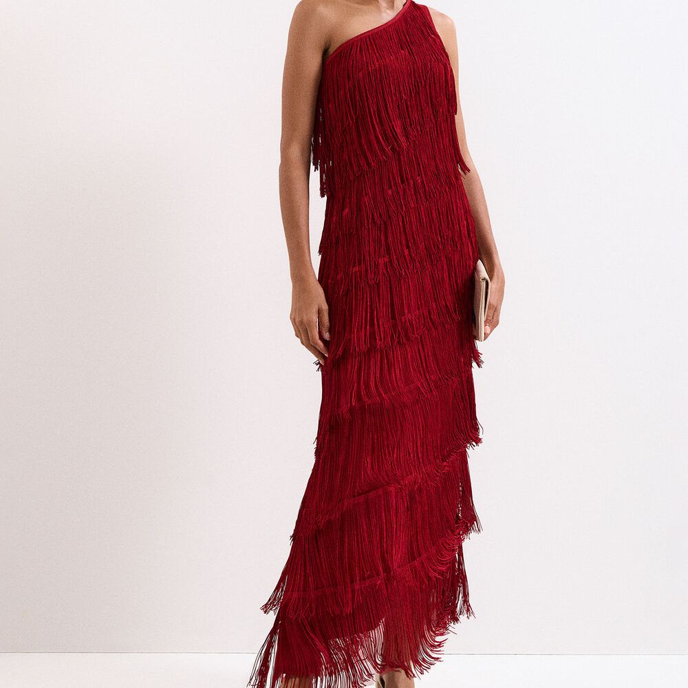 Otto Red Maxi Dress