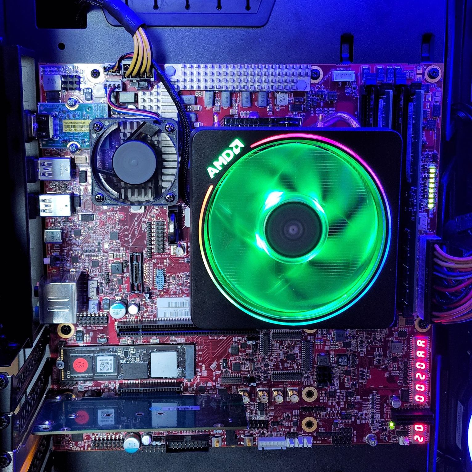 AMD Ryzen 7000 Demoed With Phison PCIe 5.0 SSD and Micron's 232