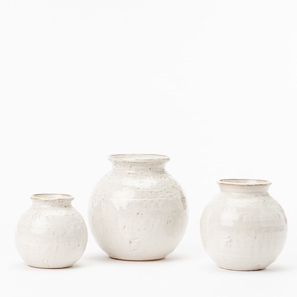 Rounded Ceramic Vase