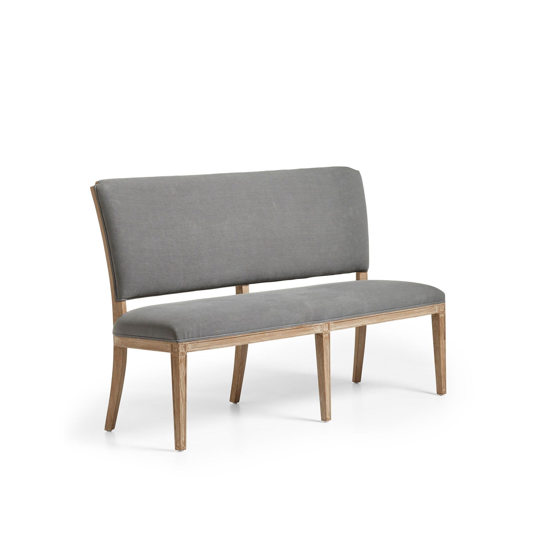 Camaret Dining Bench - Charcoal