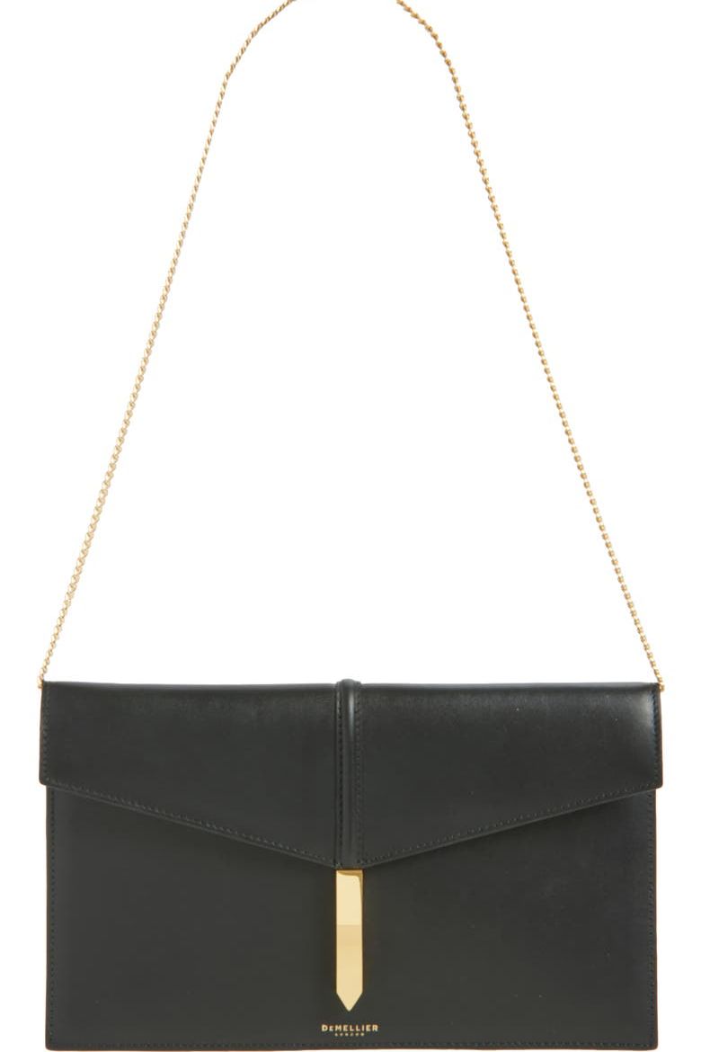 The Tokyo Snakeskin Embossed Leather Clutch