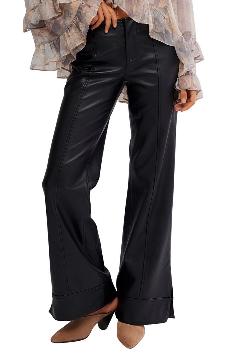 Glow Up Faux Leather Pants