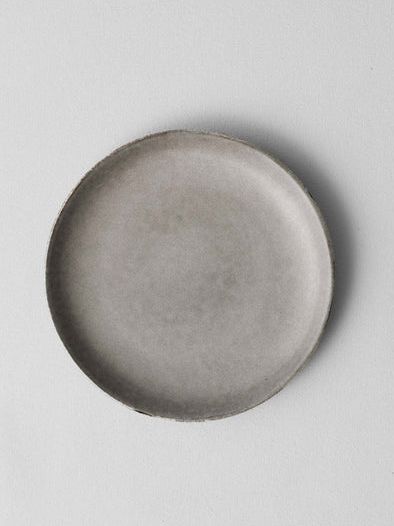 Cove Stoneware Dinner Plate | Speckled Grey