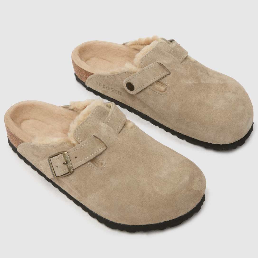 Birkenstock, Boston Shearling Clog