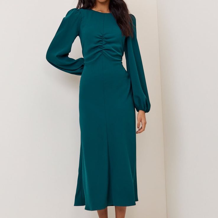 Nobody's Child Balloon Sleeve Dress