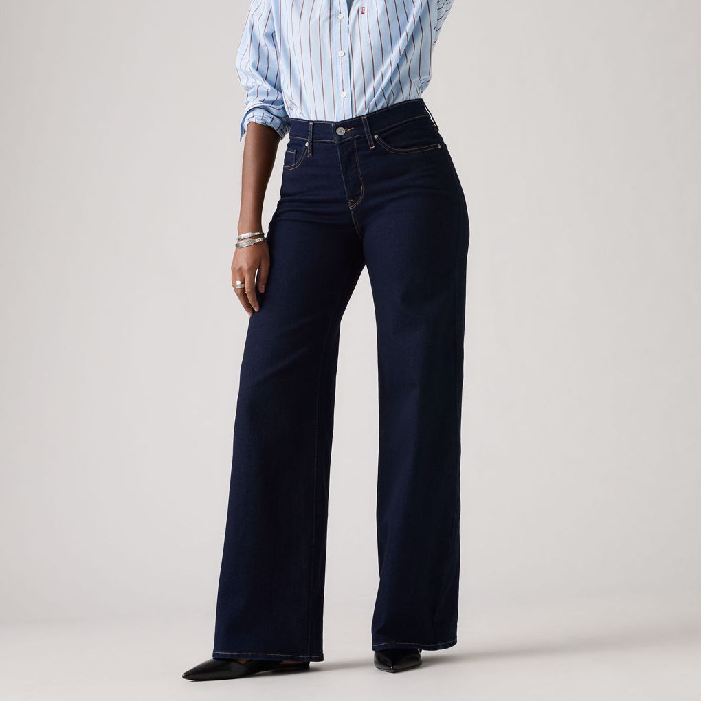 318&amp;trade; Shaping Wide Leg Jeans