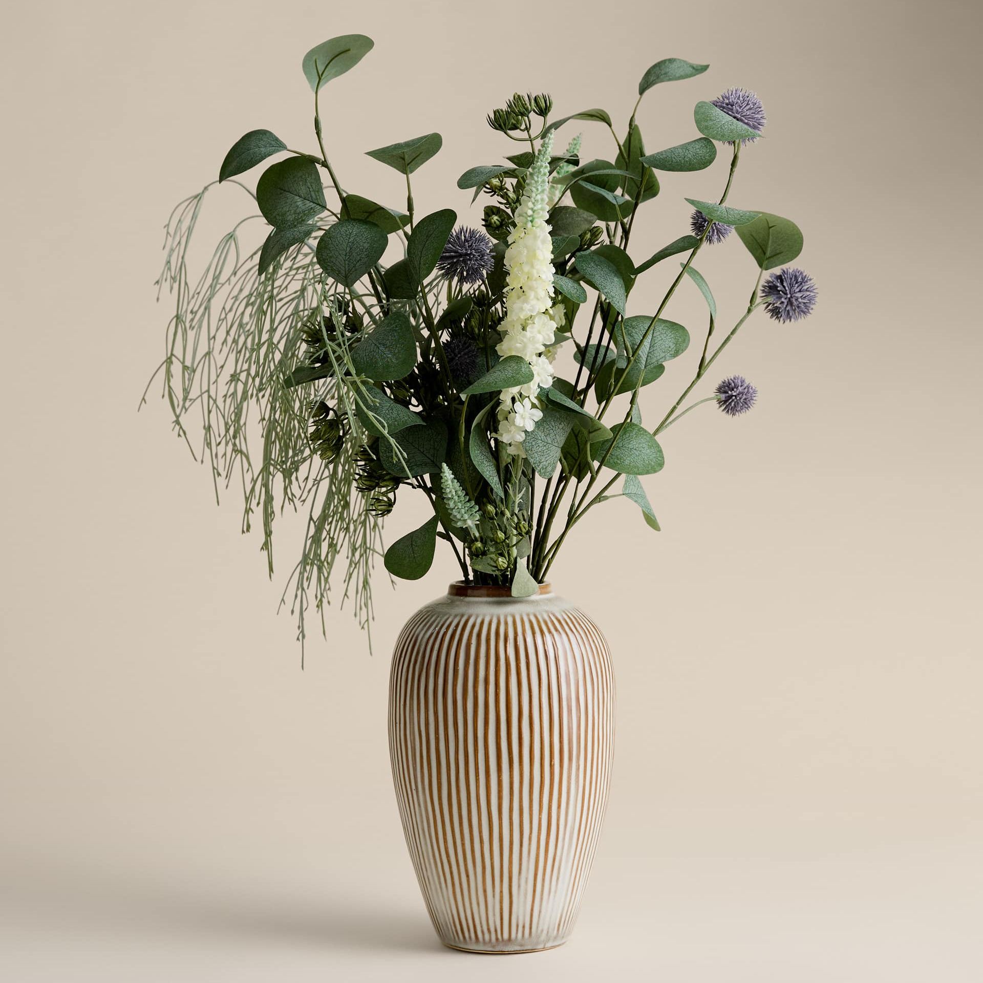 Artificial Flower Arrangement With Vase