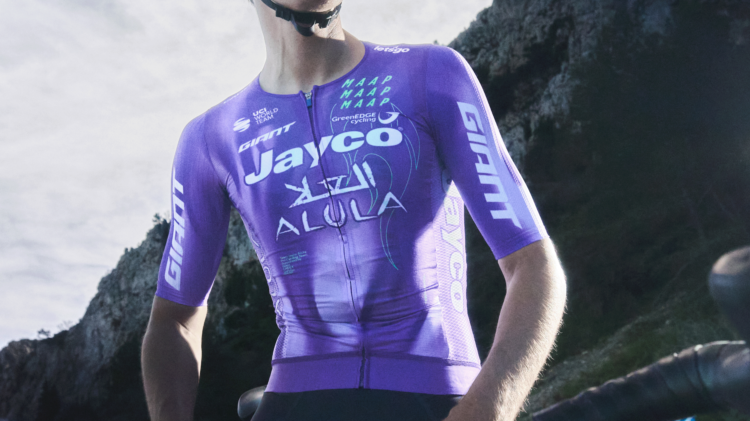 MAAP adds flames to signature Aurora purple for Jayco AlUla and