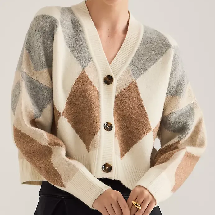 Barbour Silvia Wool-Blend Cardigan