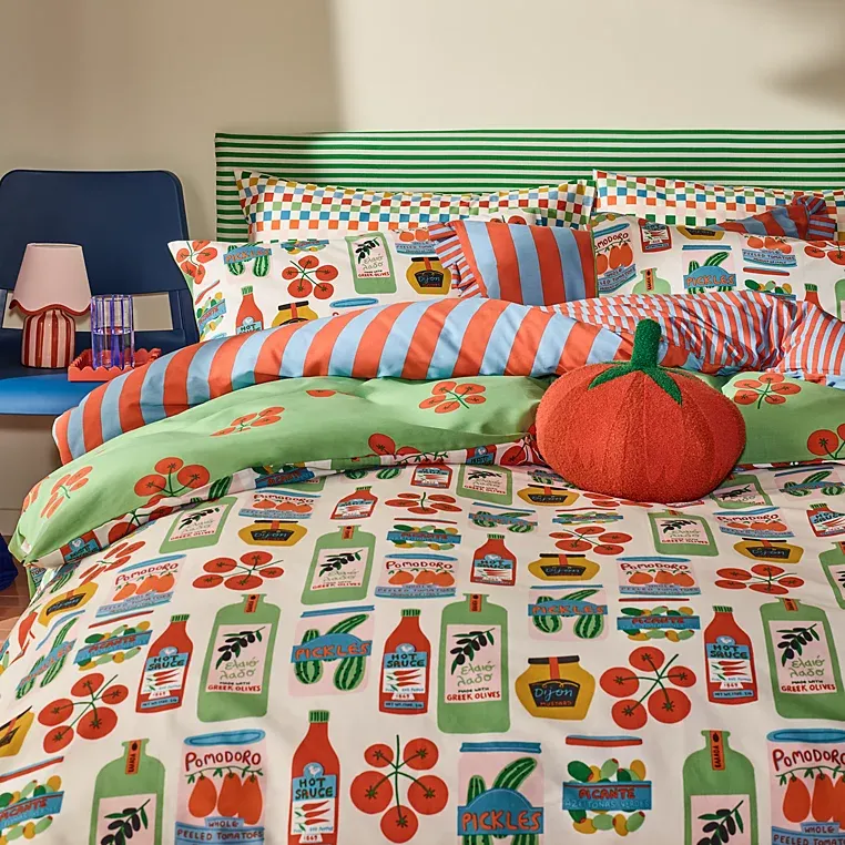 George Home, Party Pantry Reversible Duvet Set