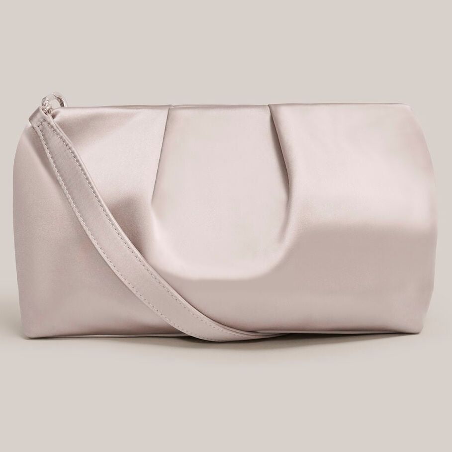 Clifton Satin Clutch