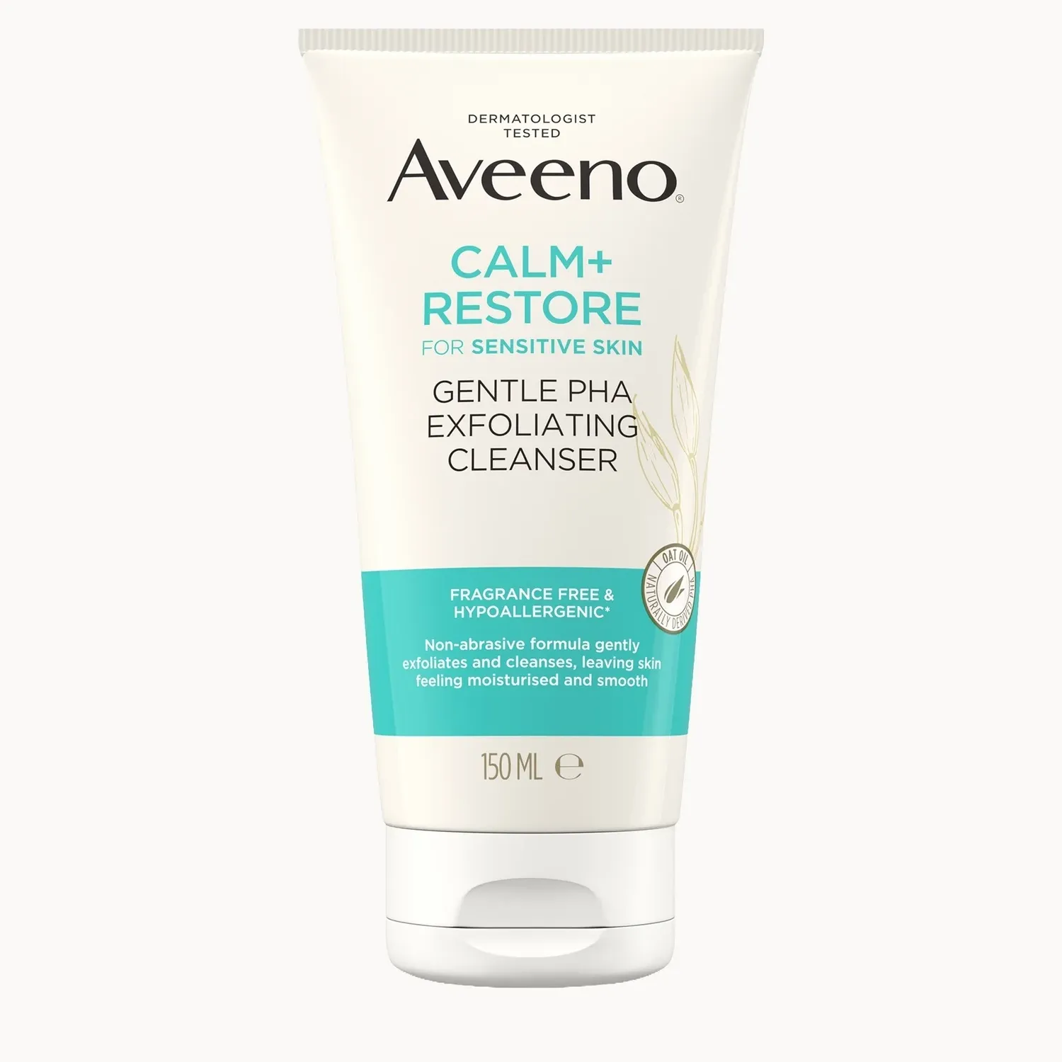 Aveeno Face Calm+restore&amp;nbsp;gentle Pha Exfoliating Cleanser 150ml