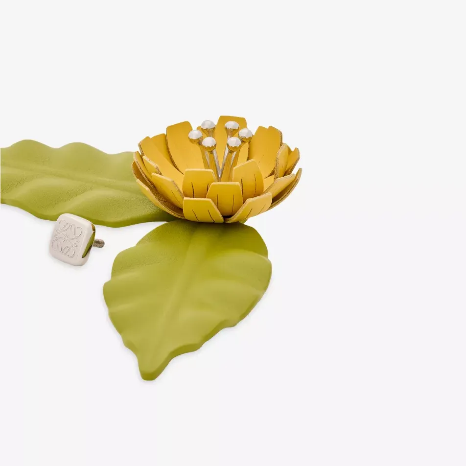Loewe X Paula's Ibiza Flower Leather Pin