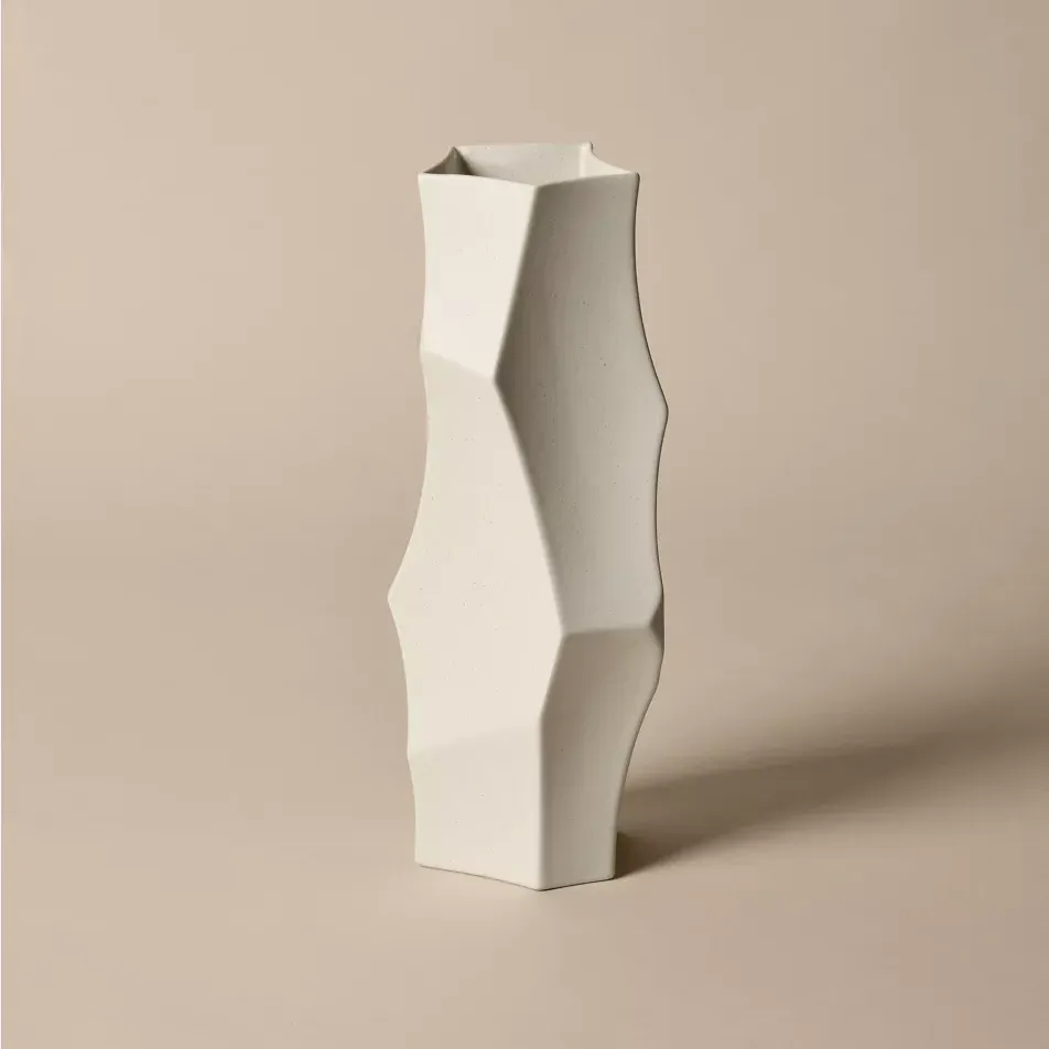 Cueva Large Stoneware Vase