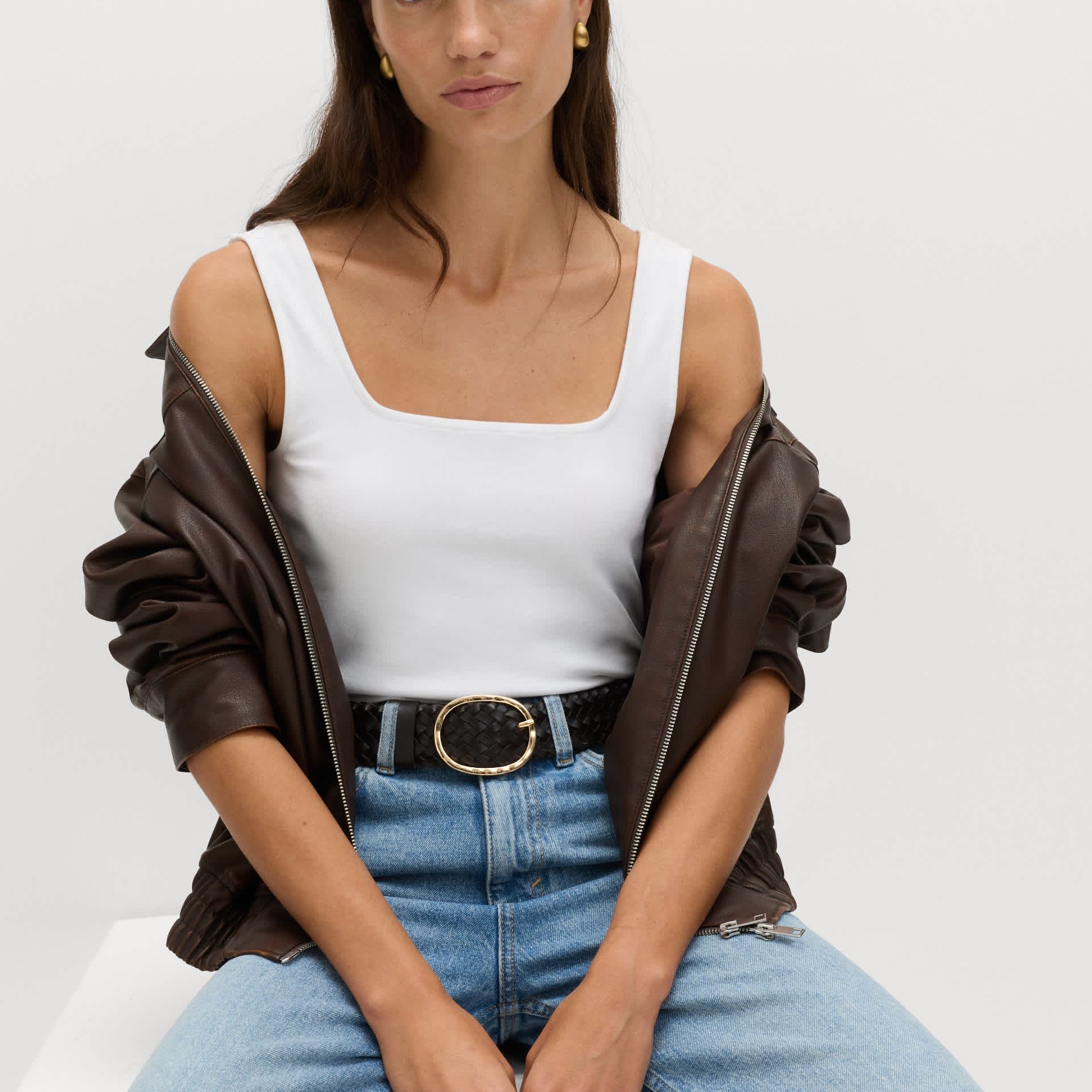 Premium Square Neck Vest