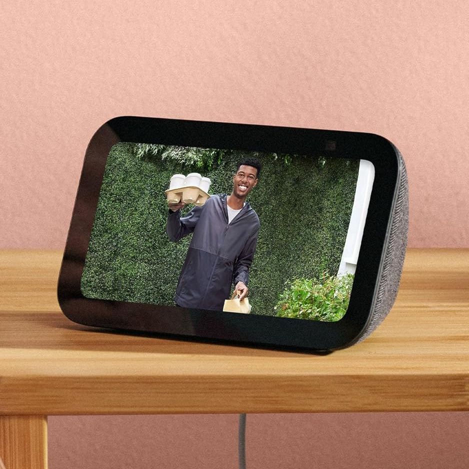 Amazon Echo Show 5 (newest Model), Smart Display With Alexa+ Early Access, 2x the Bass and Clearer Sound, Charcoal