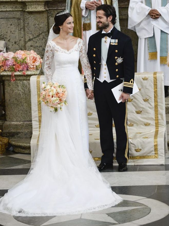Princess Sofia of Sweden, wedding dress