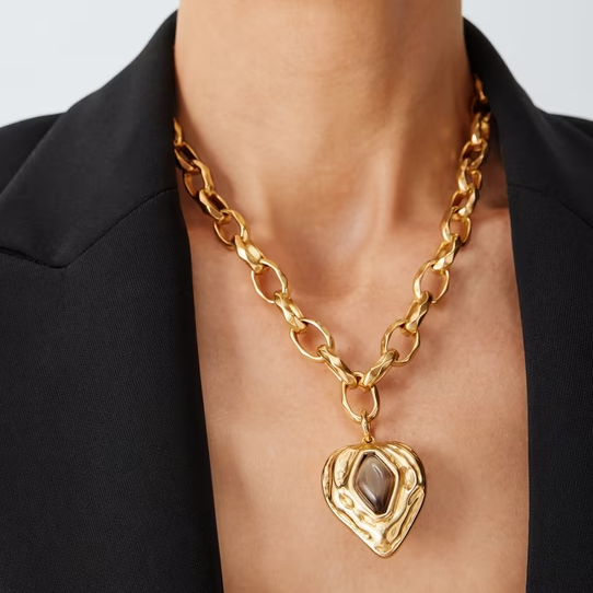 John Lewis, Chunky Gold Necklace