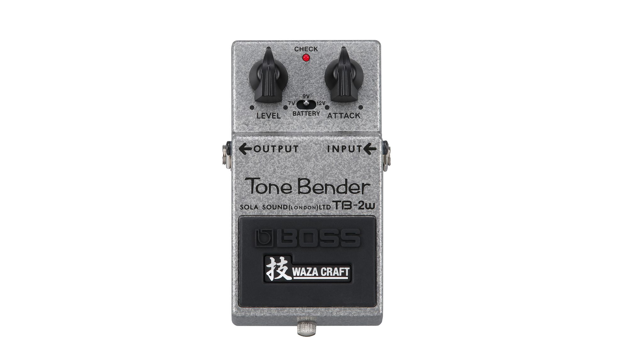 新品 BOSS TB-2W Tone Bender Sola Sound Boss, Sola Sound Team Up for New Waza Craft TB-2W Tone