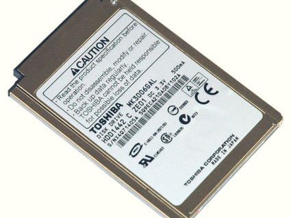 Miniature Disk Drive: The Toshiba MK3006GAL Delivers 30 GB in a