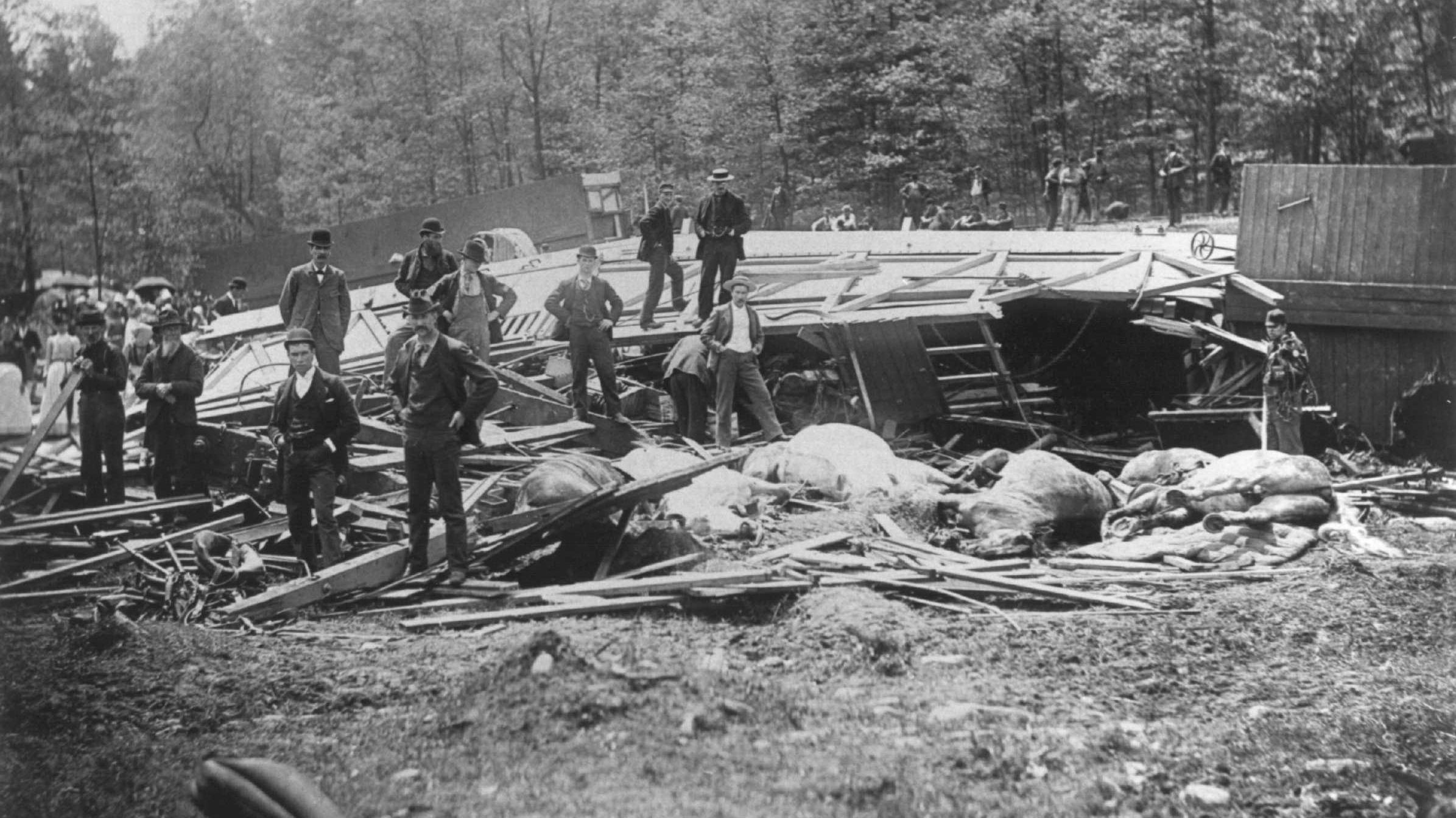 Circus Train Crash Mystery: Where's the Animal Graveyard? | Live Science, image size:2391x1344